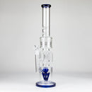 20" Glass recycle water bong [C1579] Glass Bong Canadian Distributor Dark Blue