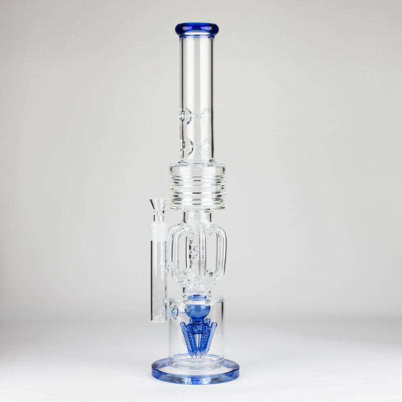 O 20" Glass recycle water bong [C1579]