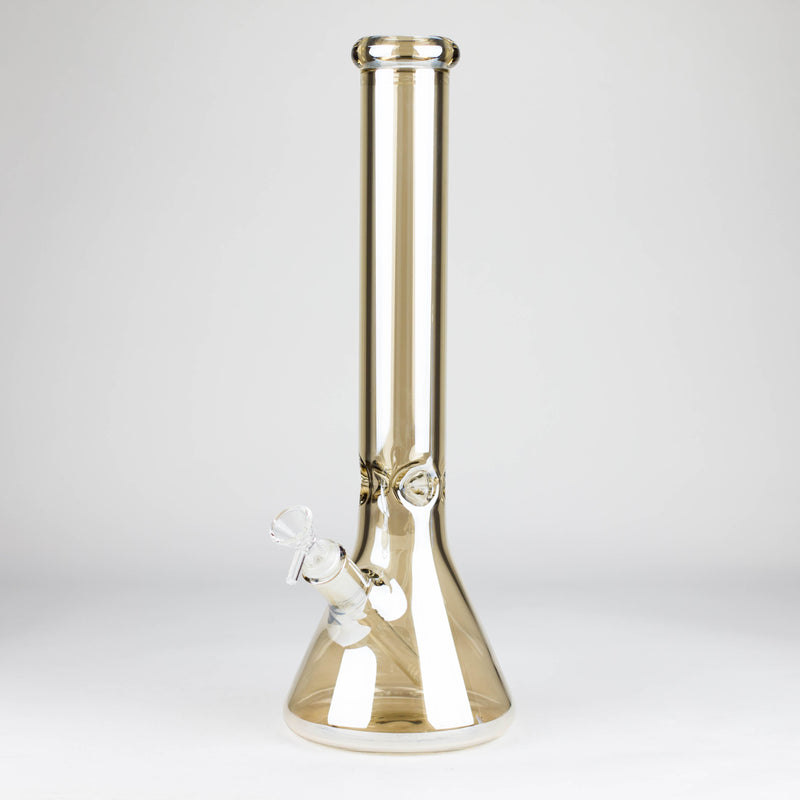 O 16" 7mm Beaker base glass bong [C1537]