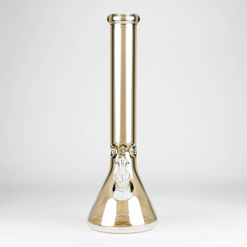 O 16" 7mm Beaker base glass bong [C1537]