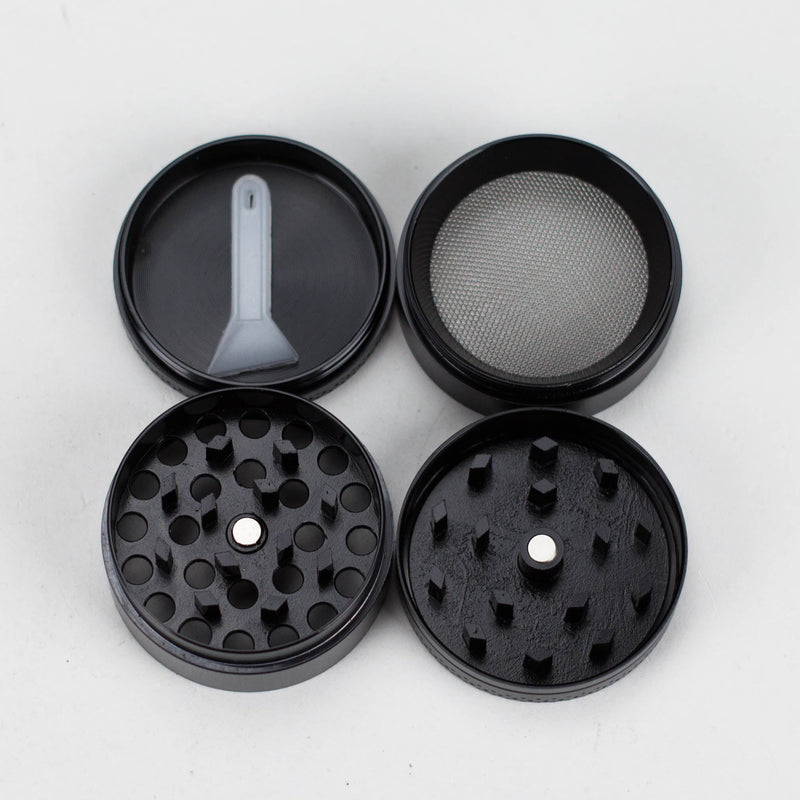 O 40*35mm MF Design 4 Layers Zinc Grinder Box Of 12 [SMKZ-005]