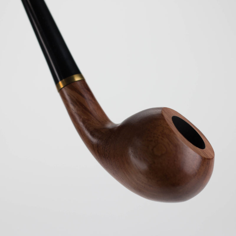 O 9.9" Resin tobacco pipe [SMKJ-096/7]