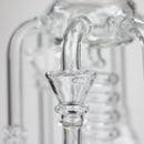 19" Coil Glass water recycler bong [C1576] Glass Bong Canadian Distributor