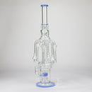 19" Coil Glass water recycler bong [C1576] Glass Bong Canadian Distributor