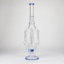 19" Coil Glass water recycler bong [C1576] Glass Bong Canadian Distributor Light Blue