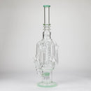 19" Coil Glass water recycler bong [C1576] Glass Bong Canadian Distributor Mint