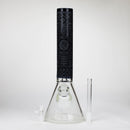 14" Beaker Base Glass Bong [C1037-CC268] Glass Bong Canadian Distributor