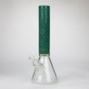 14" Beaker Base Glass Bong [C1037-CC268] Glass Bong Canadian Distributor Jade Green