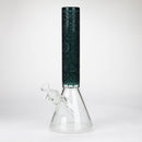 14" Beaker Base Glass Bong [C1037-CC268] Glass Bong Canadian Distributor Teal