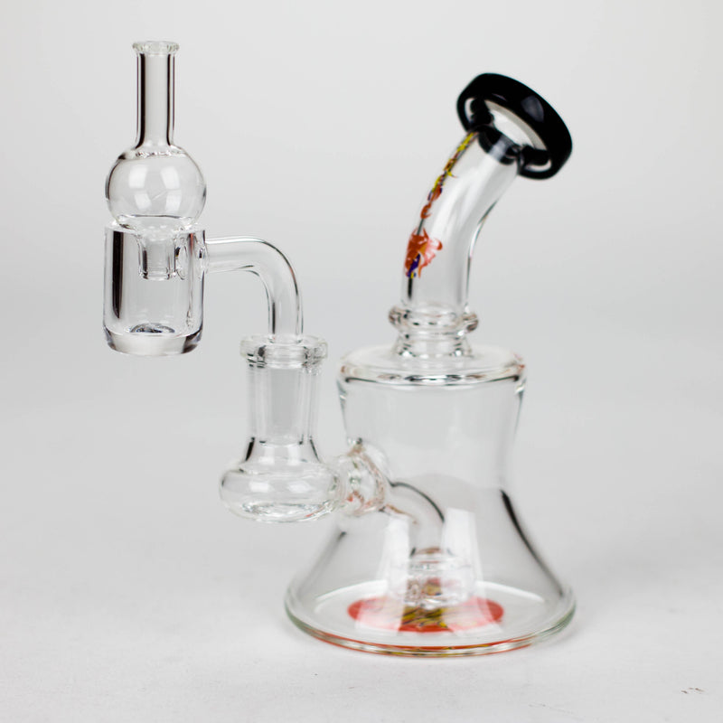 O Xtreme | 5" Oil Rig with quartz banger [BT4409]