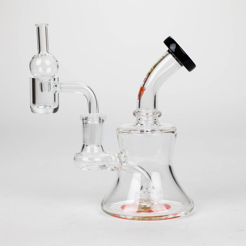 O Xtreme | 5" Oil Rig with quartz banger [BT4409]