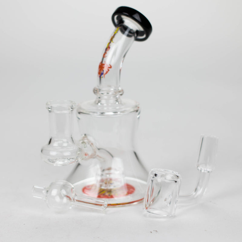 O Xtreme | 5" Oil Rig with quartz banger [BT4409]