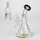 Xtreme | 5" Oil Rig with quartz banger [BT4409] Glass Rig Canadian Distributor Ettringite (B)