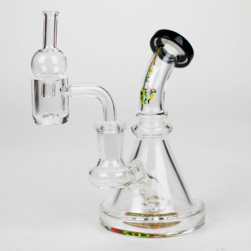 O Xtreme | 5" Oil Rig with quartz banger [BT4409]