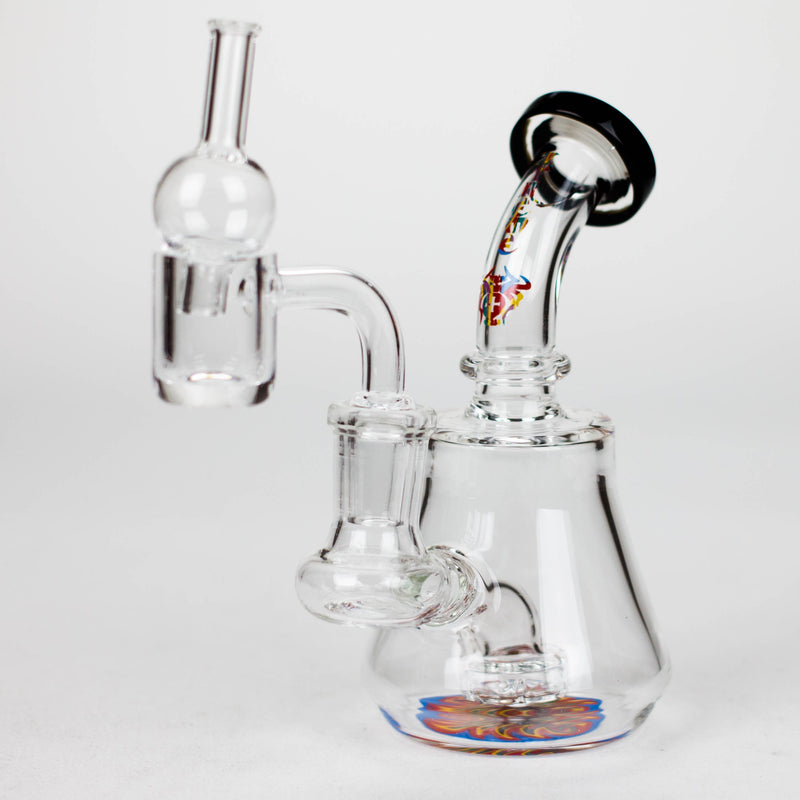 O Xtreme | 5" Oil Rig with quartz banger [BT4409]