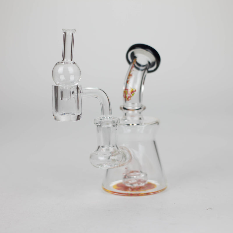 O Xtreme | 5" Oil Rig with quartz banger [BT4409]