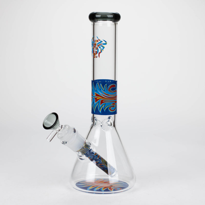 O Xtreme | 10" Glass water bong [K4]