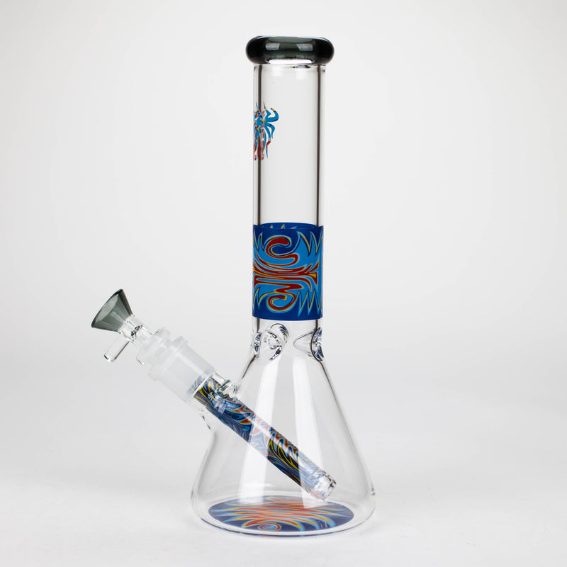 O Xtreme | 10" Glass water bong [K4]