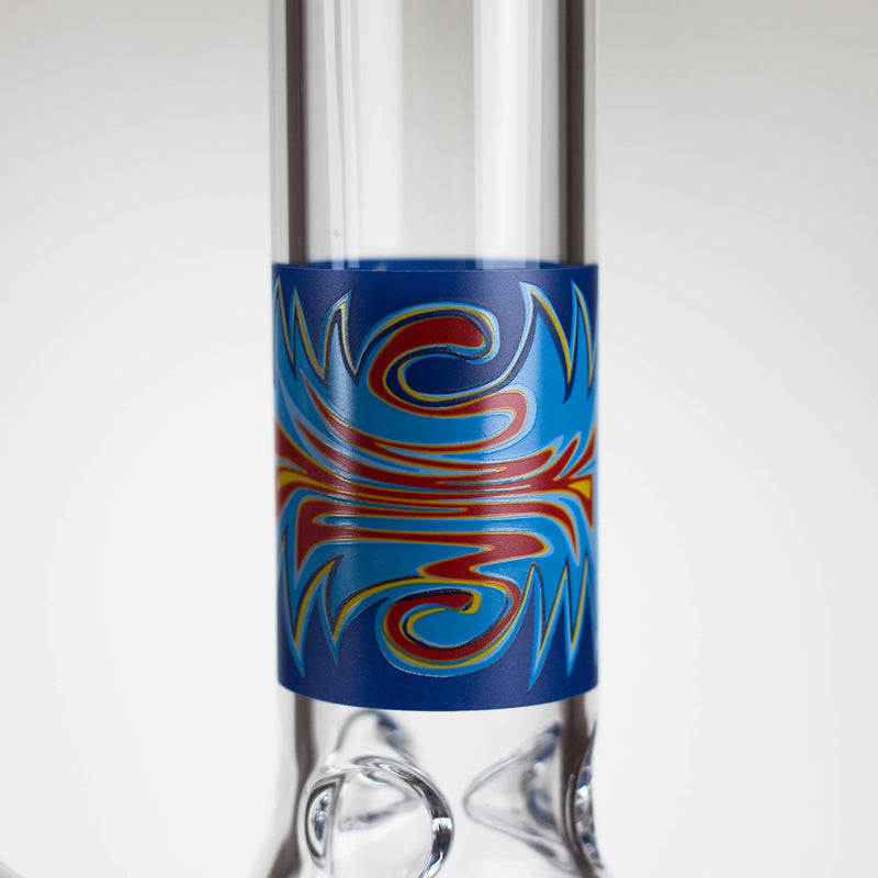 O Xtreme | 10" Glass water bong [K4]