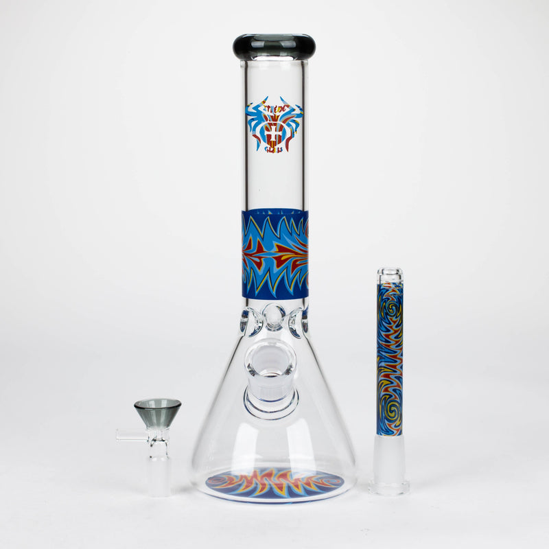 O Xtreme | 10" Glass water bong [K4]