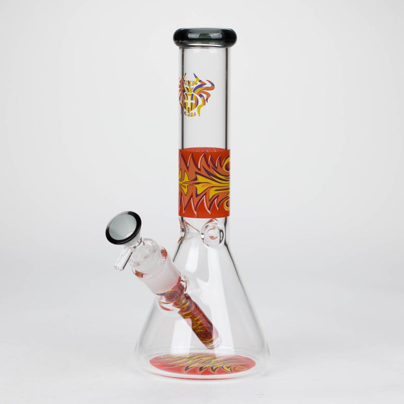 O Xtreme | 10" Glass water bong [K4]