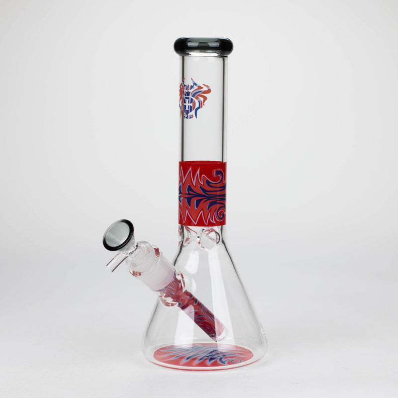 O Xtreme | 10" Glass water bong [K4]