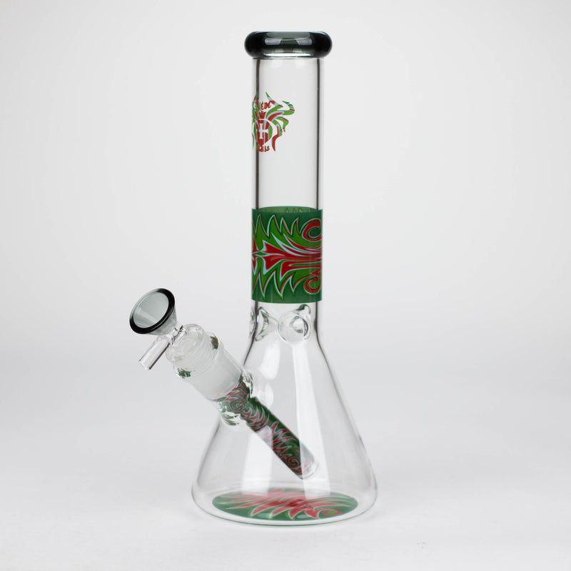 O Xtreme | 10" Glass water bong [K4]