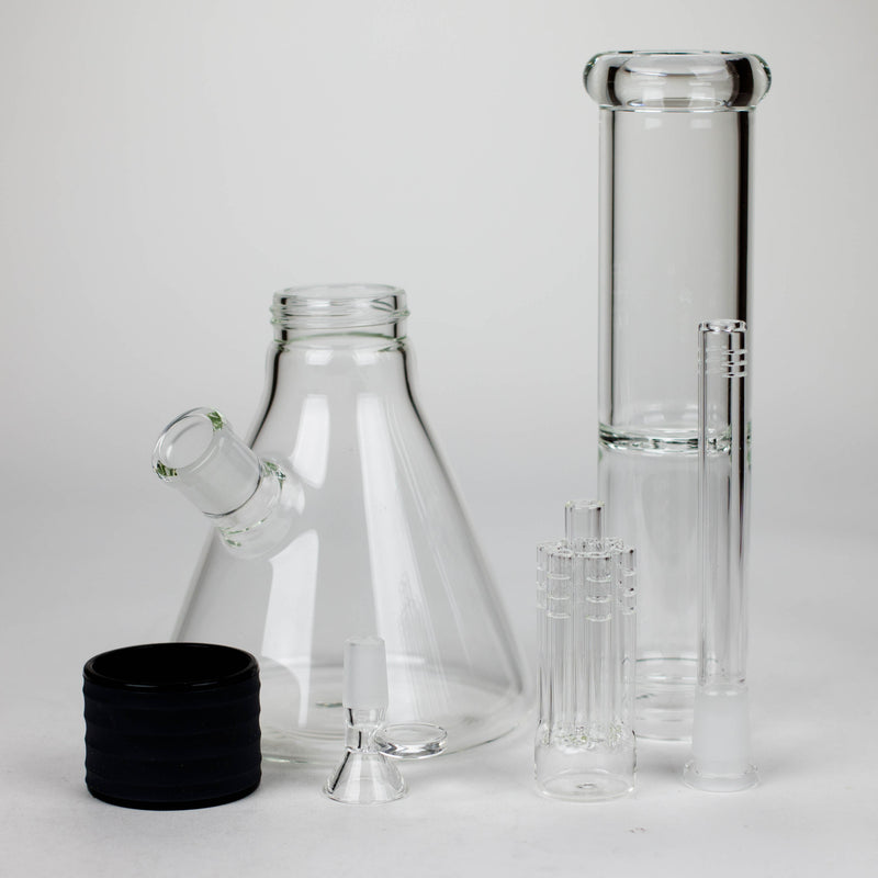 O 17″ 5mm DIY Glass Beaker Bong Set [BT1567]