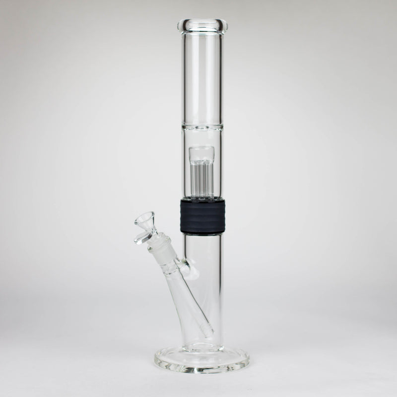 O 17″ 5mm DIY Glass Straight Tube Bong Set [BT2528]