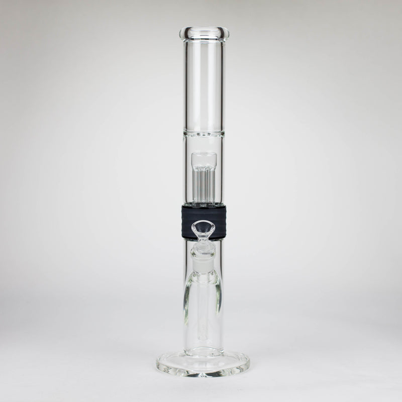 O 17″ 5mm DIY Glass Straight Tube Bong Set [BT2528]