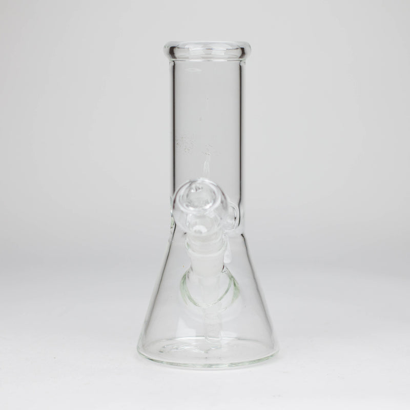 O 8" Clear Beaker Bong