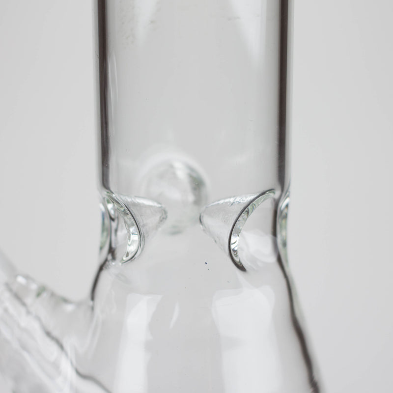 O 8" Clear Beaker Bong