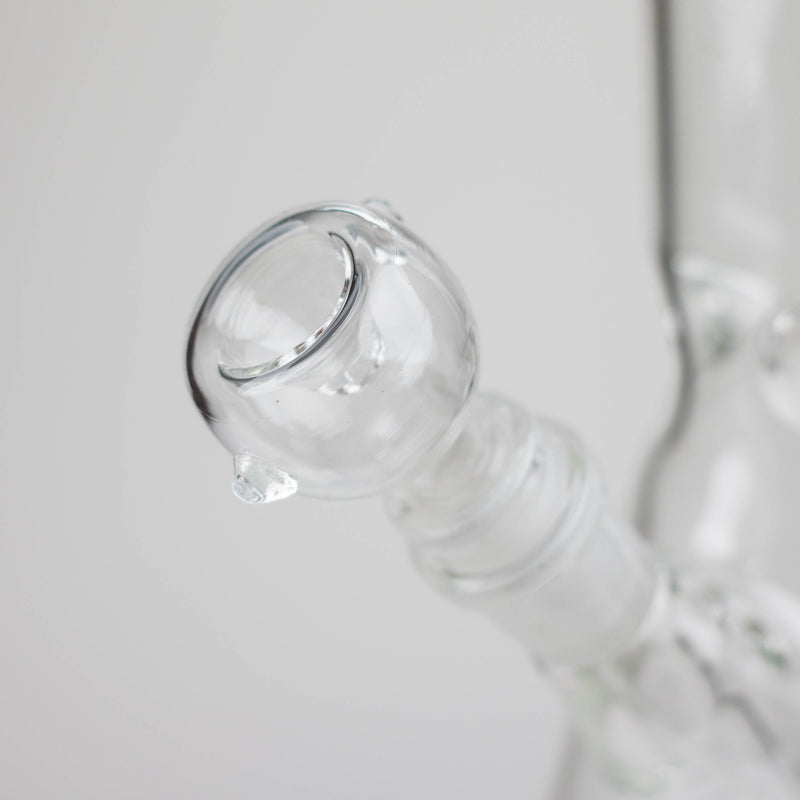 O 8" Clear Beaker Bong