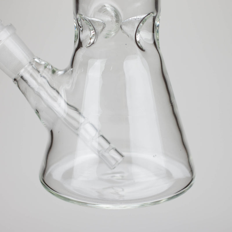 O 8" Clear Beaker Bong