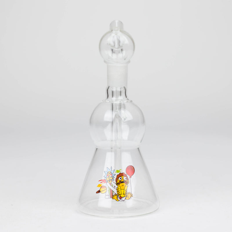 O 6.5" glass oil rig sticker