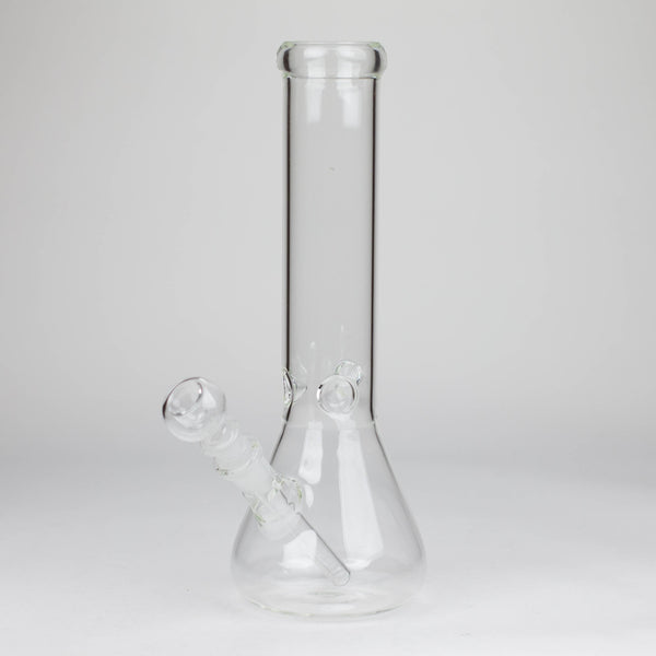 O 12" Clear Beaker Bong