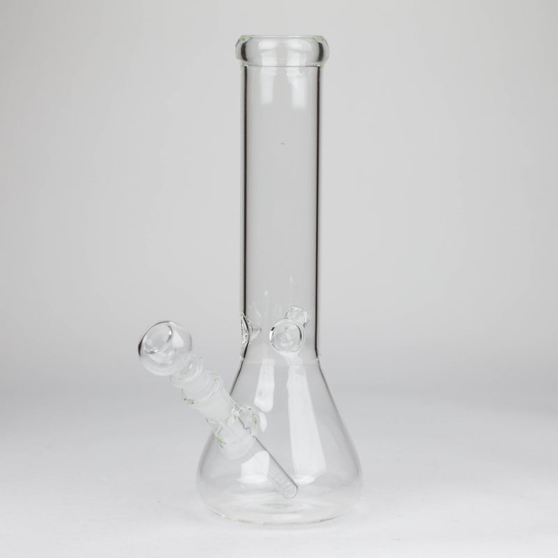 O 12" Clear Beaker Bong