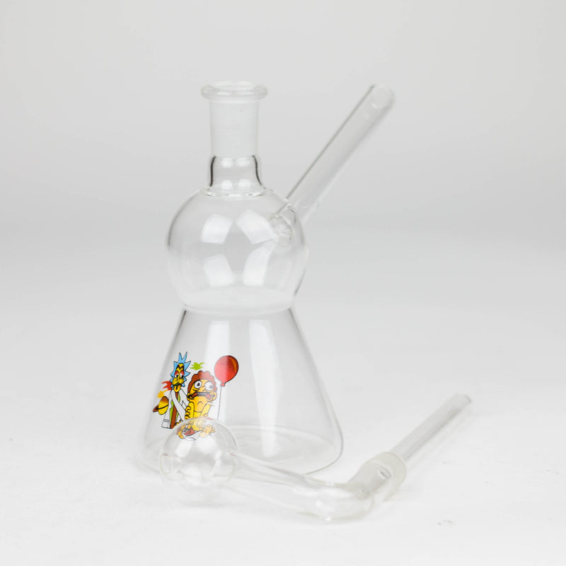 O 6.5" glass oil rig sticker