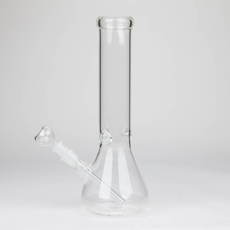 O 12" Clear Beaker Bong