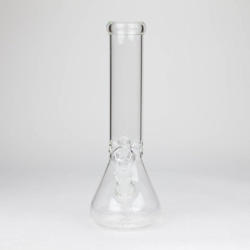 O 12" Clear Beaker Bong