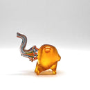 4" Elephant shape insideout pipe Glass Pipe NIBO Distribution