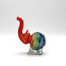 4" Elephant shape insideout pipe Glass Pipe NIBO Distribution