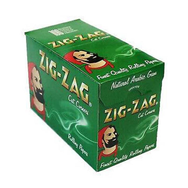 Zig Zag Green Single Cigarette Papers - 100ct_0