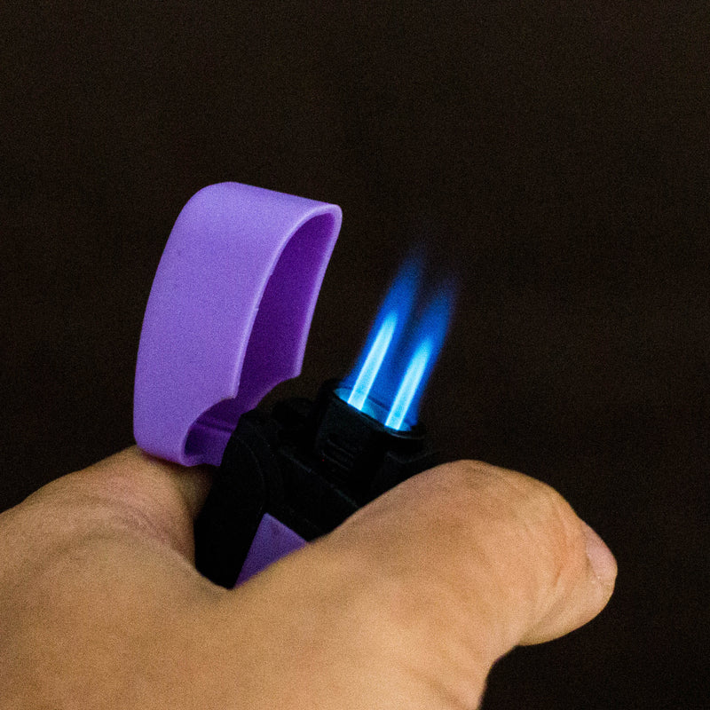 O StriKo | Dual Jet Torch lighter Display of 20 [LT-UB-180]