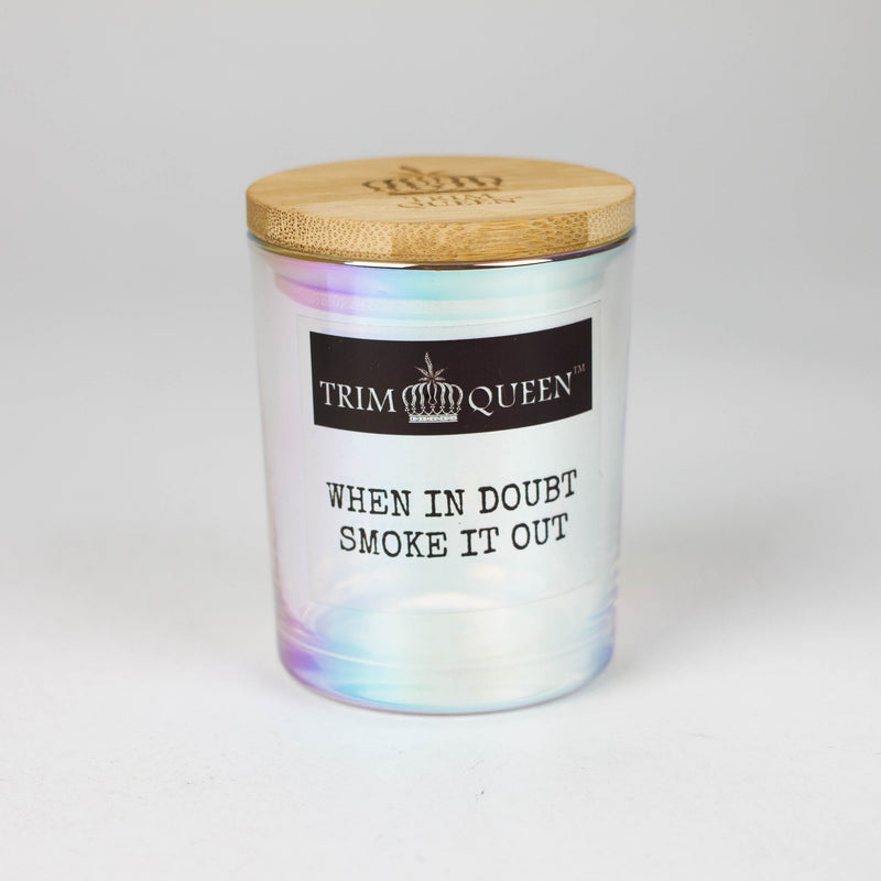 O TRIM QUEEN | HALOGRAPHIC STASH JAR