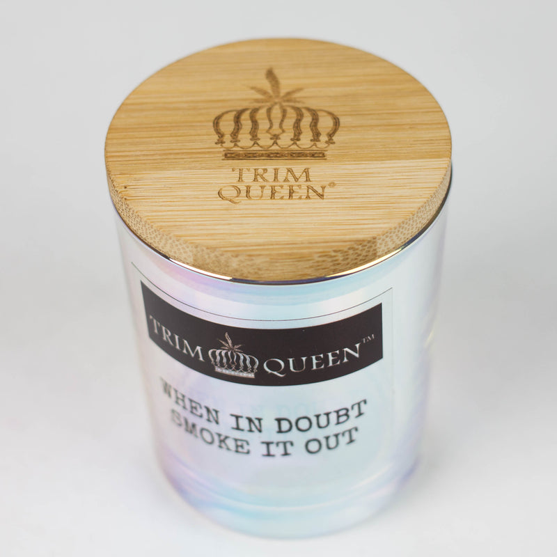 O TRIM QUEEN | HALOGRAPHIC STASH JAR