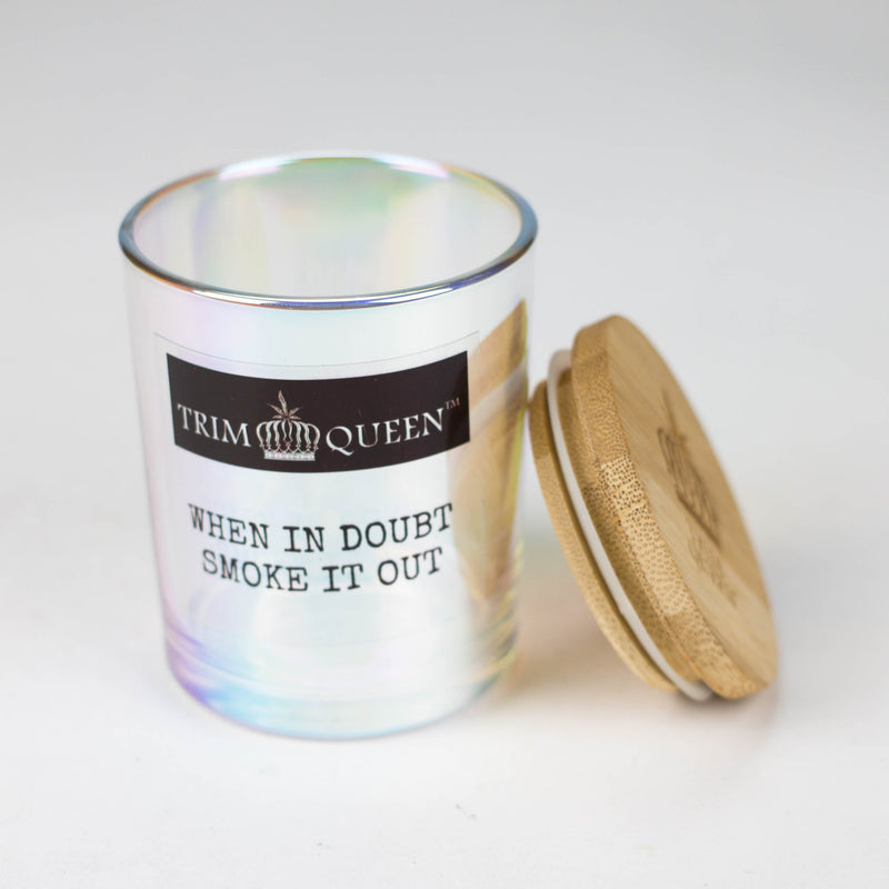 O TRIM QUEEN | HALOGRAPHIC STASH JAR