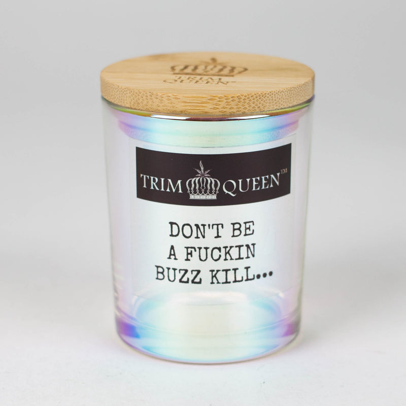 O TRIM QUEEN | HALOGRAPHIC STASH JAR