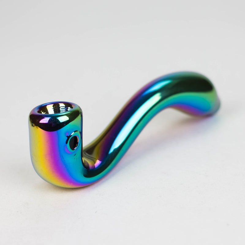 O 5" Glass Hand Pipes Box of 21 [SMKJ-102]