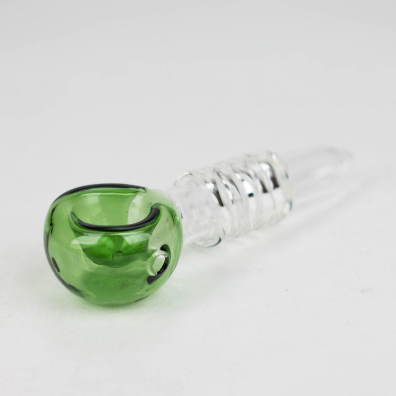 O 5" Glass Hand Pipes Box of 21 [SMKJ-104]